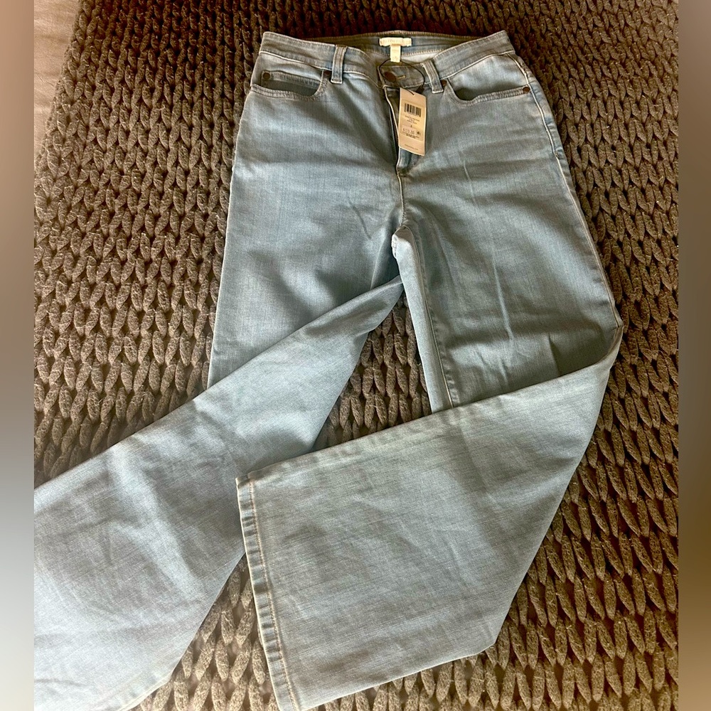 Eileen Fisher NWT crop ‘better denim’ jeans.